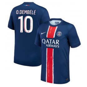 Paris Saint-Germain Ousmane Dembele #10 Hemmakläder 2024-25 Kortärmad